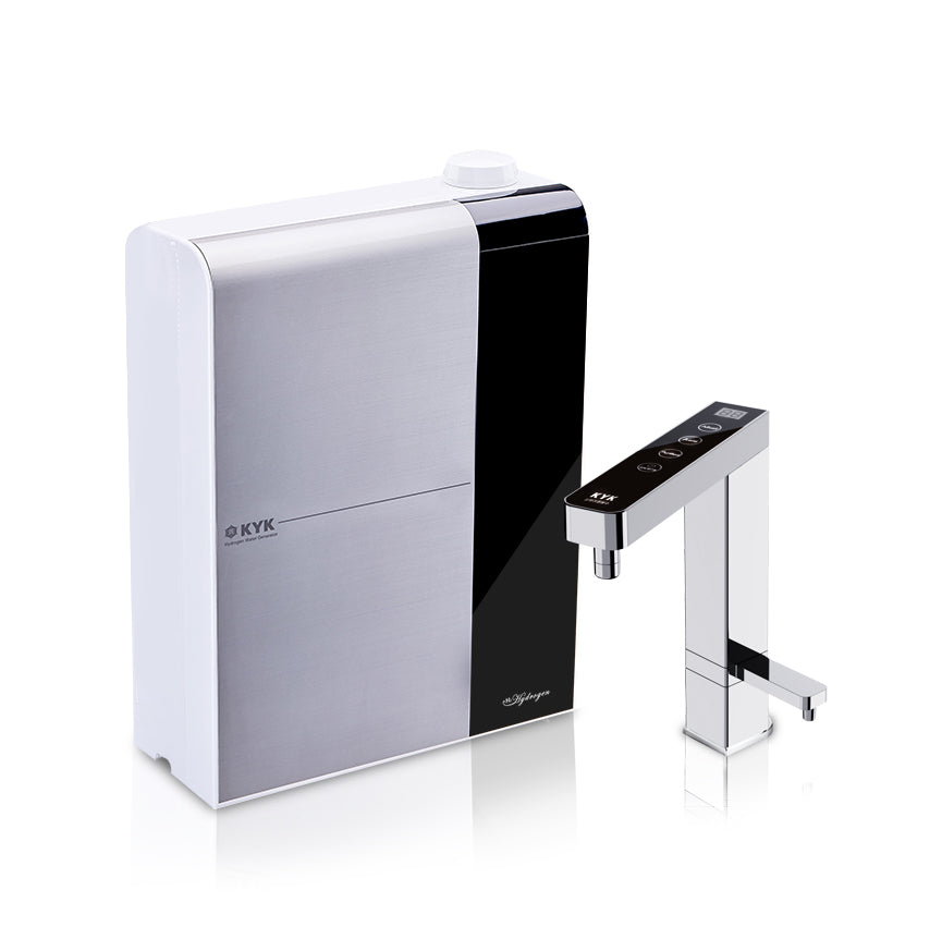 HYM3+ hydrogen water generator system and faucet