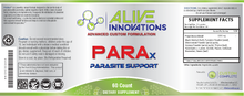 Load image into Gallery viewer, PARAx® – Natural Parasite Cleanse &amp; Digestive Support